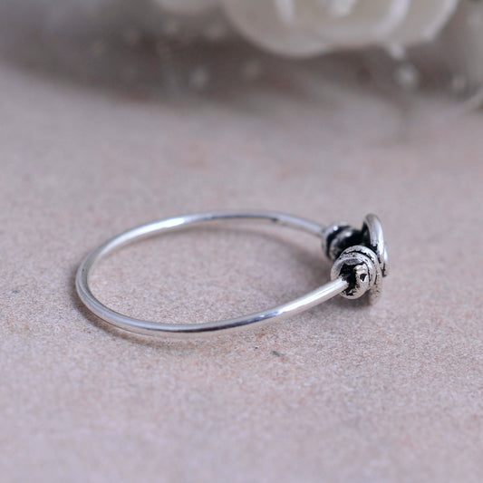 Amazing  Silver Plated Spiral Ring || Best For Every One